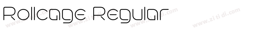 Rollcage Regular字体转换 Rollcage Regular字体转换